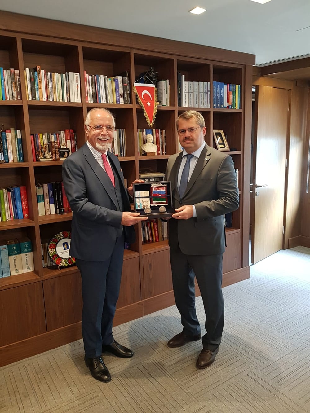 Azerbaycan Cumhuriyeti Türkiye Büyükelçisi Hazar İbrahim Baromuzu Ziyaret Etti - 1