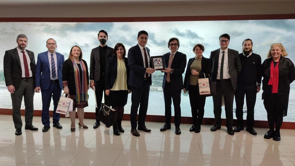 Anadolu Adalet Sarayı Bölge Temsilcilerinin Başsavcı ve Komisyon Başkanı Ziyareti