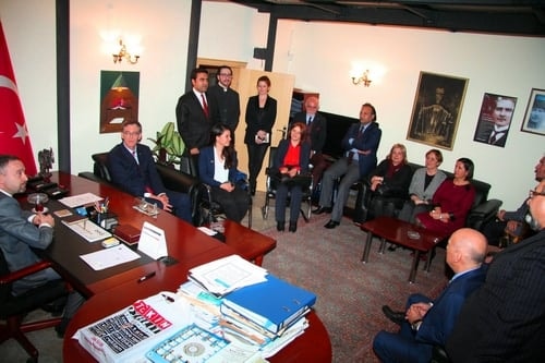 Hollanda İstanbul Başkonsolosu İstanbul Barosu’Nu Ziyaret Etti 

 - 8