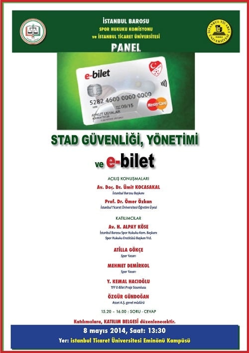Stad Güvenliği, Yönetimi Ve E-Bilet

