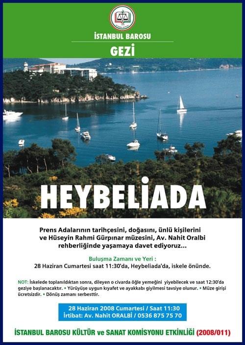 Gezide Yeni Nokta:
Heybeliada
