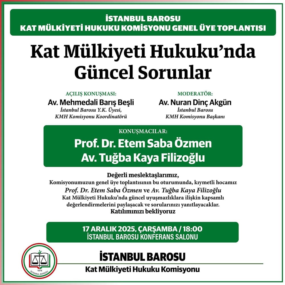 Kat Mülkiyeti Hukuku'nda Güncel Sorunlar