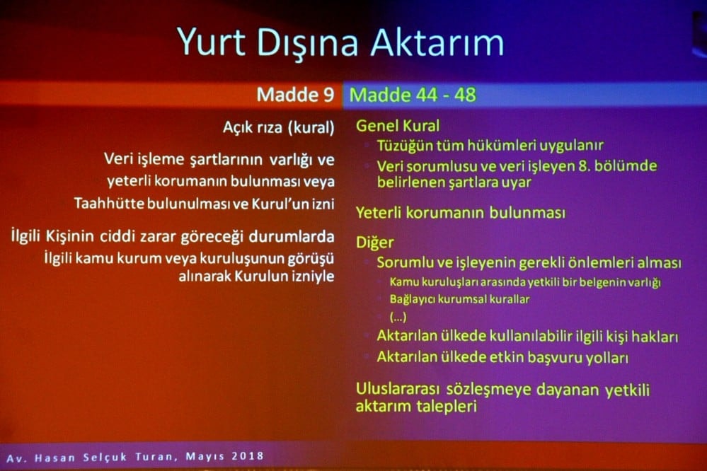 Avrupa Genel Veri Koruma Tüzüğü ve KVKK - 55