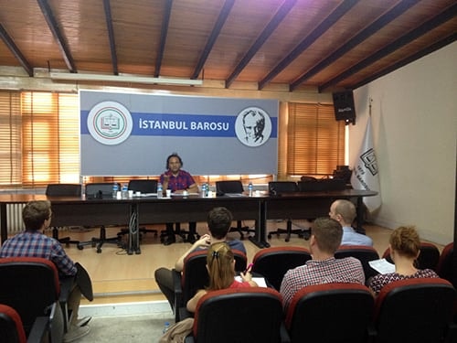 Berlinli Stajyerler İstanbul Barosu’Nu Ziyaret Etti
