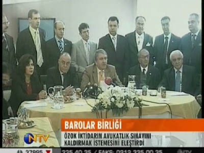 Tbb Başkanı Özdemir Özok:”Hükümet Baroların Görev Ve Etki Alanlarını Daraltmaya Çalışıyor”