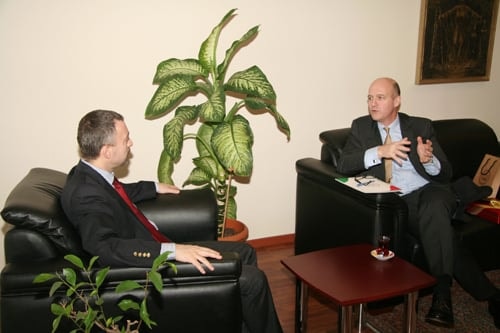 Brüksel Barosu Eski Başkanı Alex Tallon Baromuzu Ziyaret Etti

 - 1