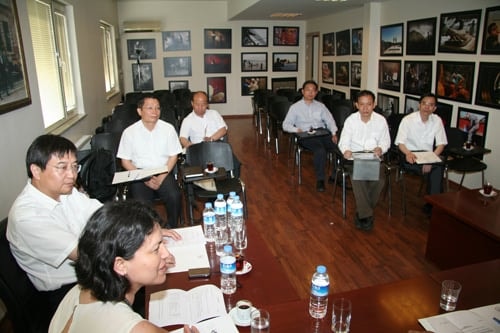 Çinli Hukukçular Baromuzu Ziyaret Etti
 - 12