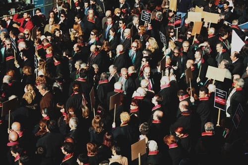 Barolar “Yargıya Ve Ülkeye Sahip Çıkma” Yürüyüşü Yaptılar - 11