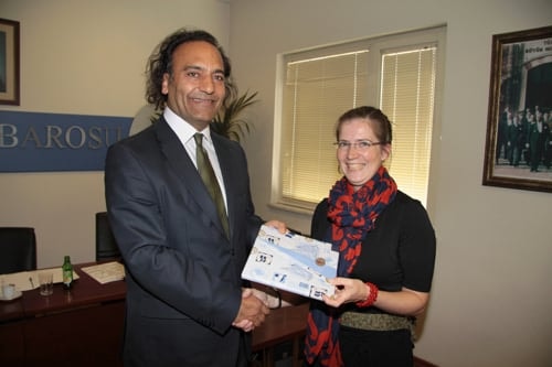 Alman Hukukçular İstanbul Barosu’Nu Ziyaret Etti - 22