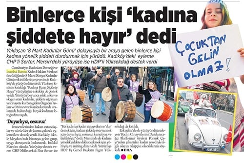 Başka Özgecan’Lar İçin Ağlamayalım
 - 4