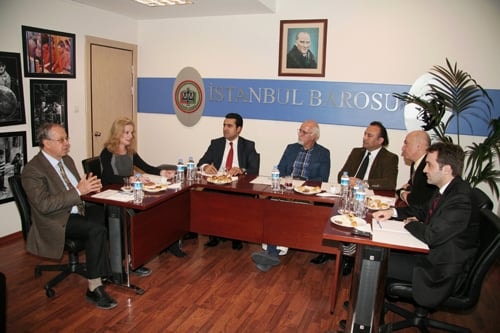 İrlanda Cumhuriyeti Dublin Hukuk Cemiyeti İle İrlanda Fahri Konsolosu Baromuzu Ziyaret Ettiler