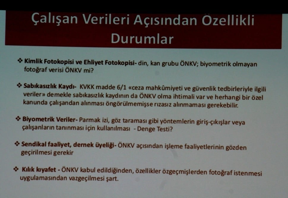 Uygulama İçin Kişisel Verilerin Korunması - 47