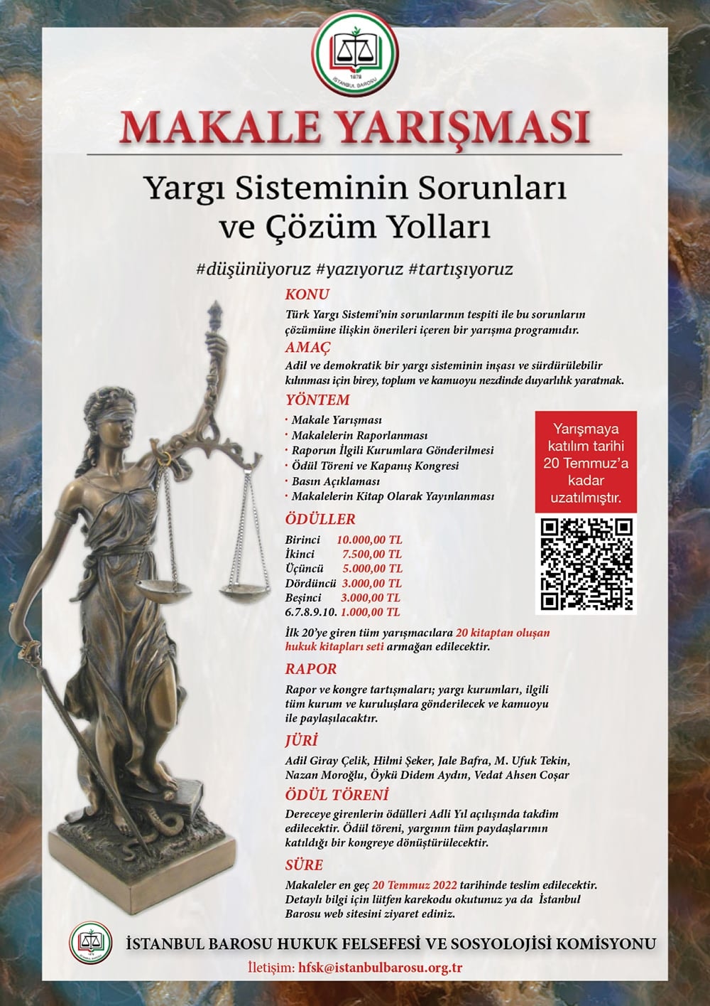 Makale Yarışması: Yargı Sisteminin Sorunları ve Çözüm Yolları