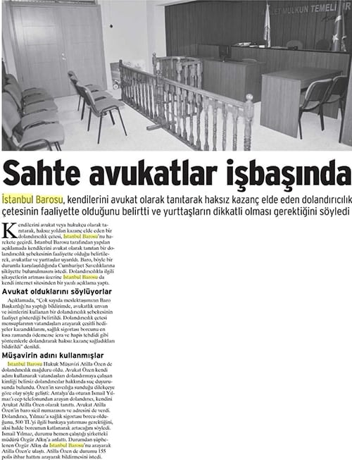 Baro, Dolandırıcılık Çetesi Hakkında Uyarıda Bulundu 
 - 16