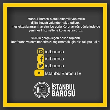 Online Toplantı, Konferans ve Seminerlerimizi Kaçırmamak İçin Takipte Kalın...