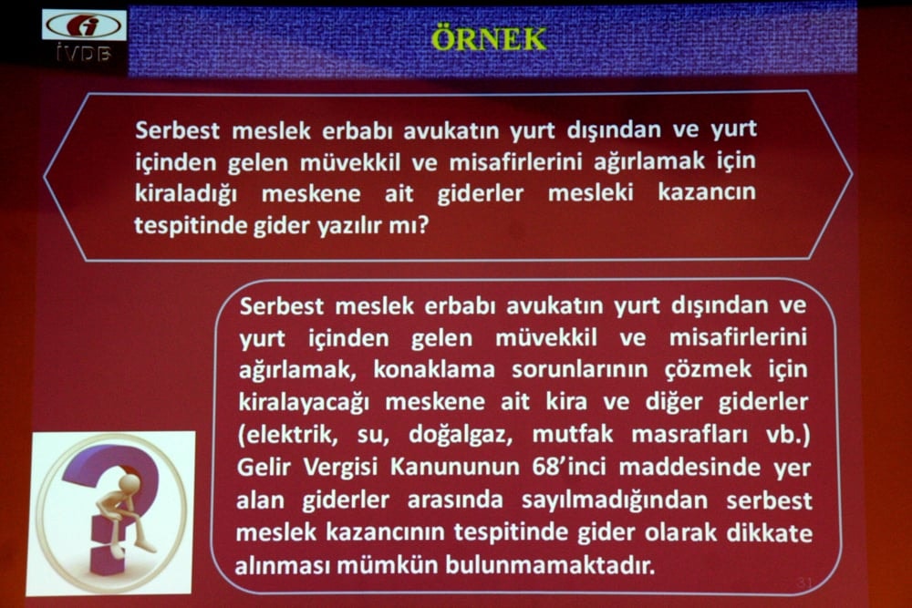 Avukatlar İçin Gelir Vergisi Beyannamesi Düzenlenmesi  ve Defter Beyan Sistemi - 77