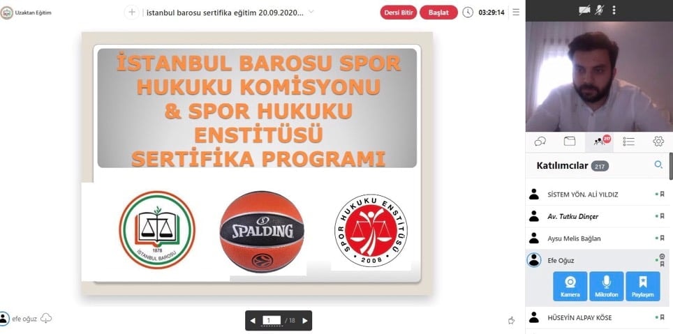 Spor Hukuku Sertifika Programı - 10