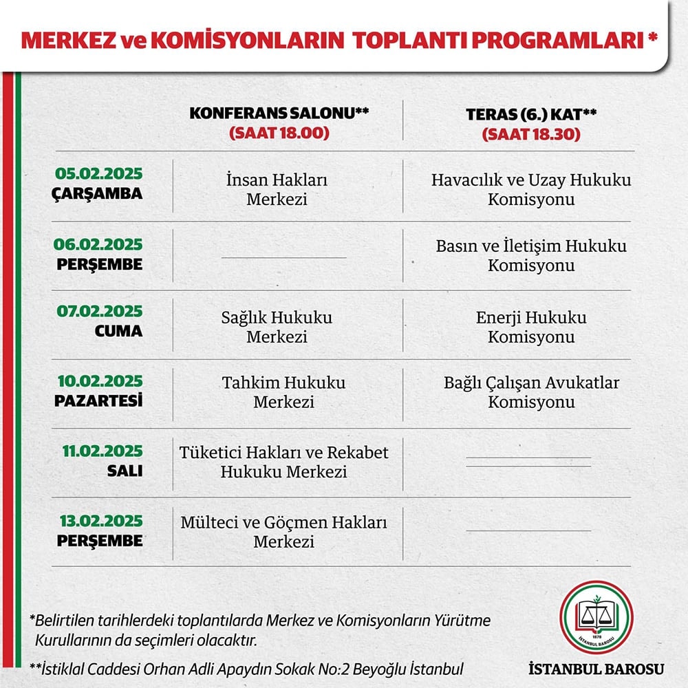 Komisyonlar ve Merkezlerde Seçimli Toplantılar Devam Ediyor - 2