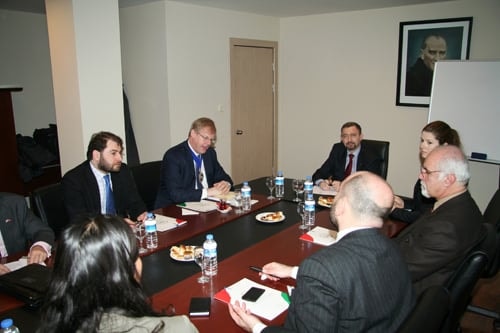 İngiliz Heyet Baromuzu Ziyaret Etti

 - 16