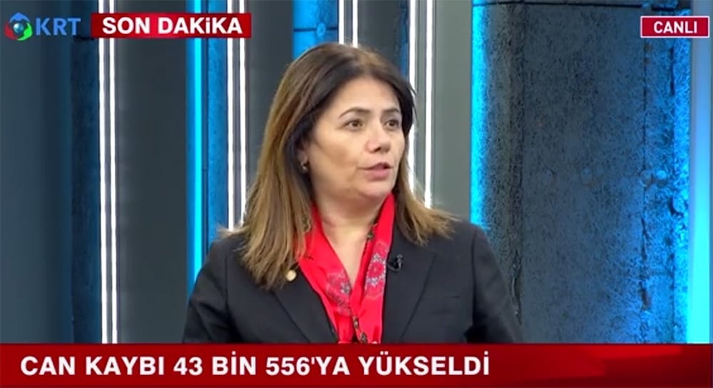 Baro Başkanımız Av. Filiz Saraç KRT TV Canlı Yayınına Katıldı