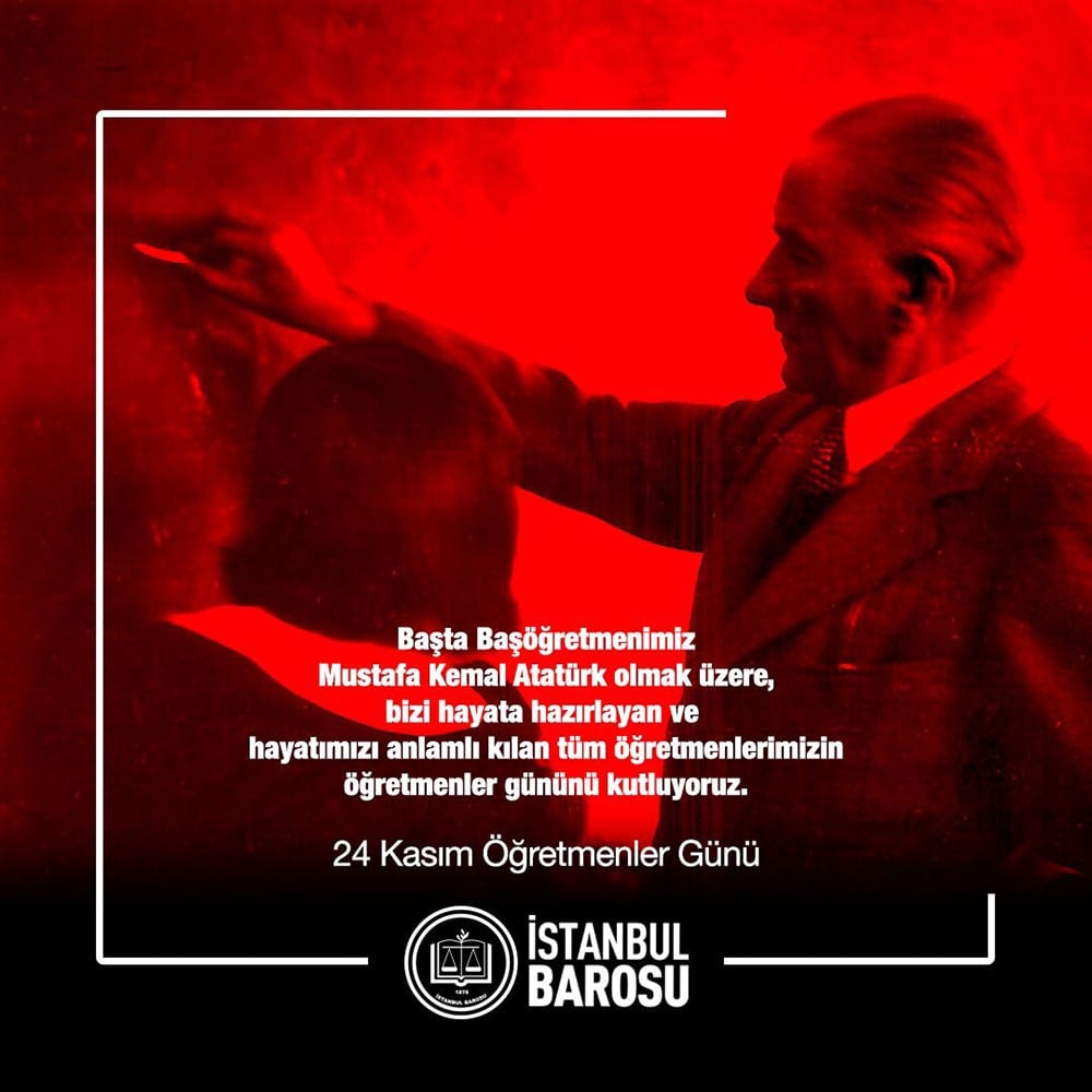 24 Kasım Öğretmenler Günü