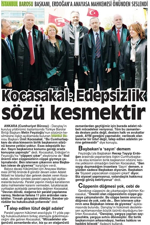 İstanbul Barosu Adalet Nöbetinde...
 - 4