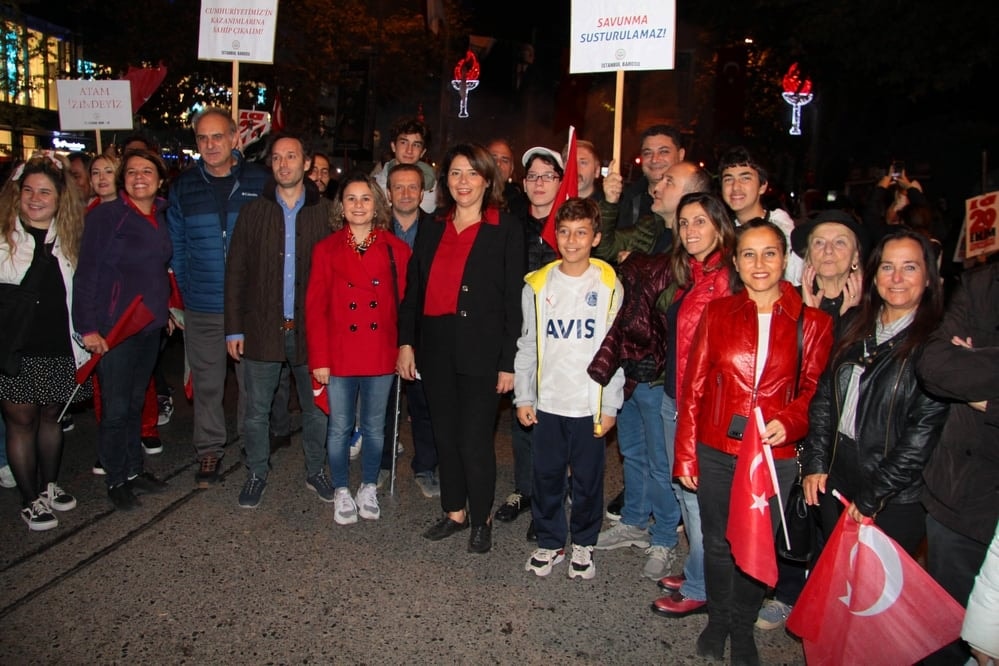 Başkanımız  Av. Filiz Saraç ve Yönetim Kurulu Üyeleri Cumhuriyet Yürüyüşü’ne Katıldı - 6