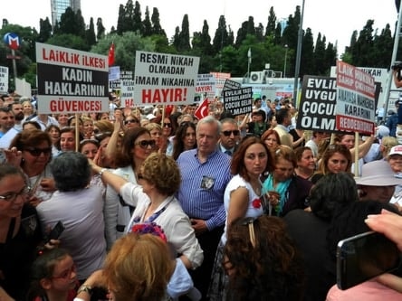 Devrim Yasamız Medeni Kanuna Sahip Çıkıyoruz Yürüyüşü - 40