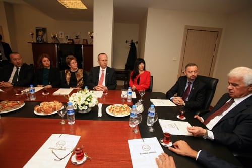 Kktc Cumhurbaşkanı Eroğlu İstanbul 
Barosunu Ziyaret Etti - 5