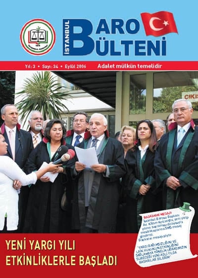 İstanbul Baro Bülteninin Yeni Sayısı Çıktı