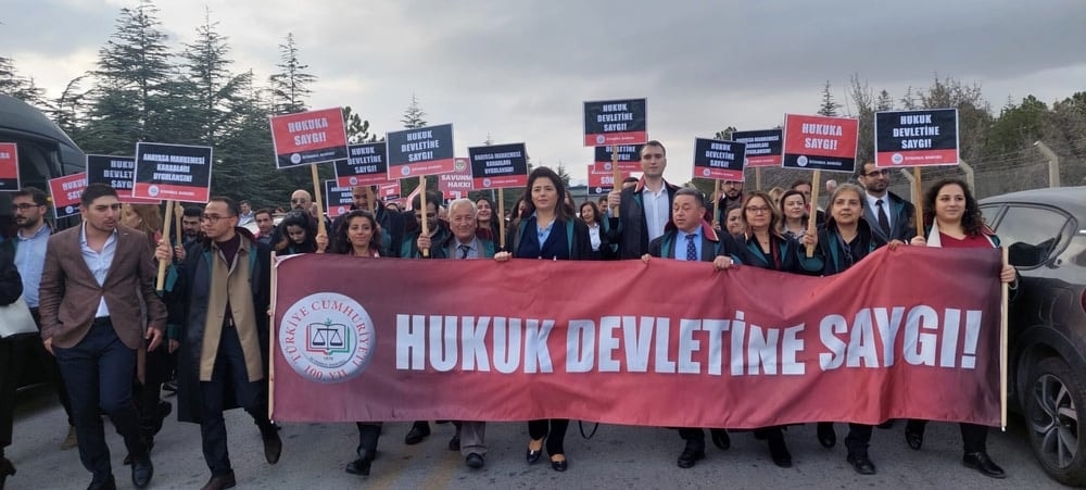Ankara'da Bir Araya Gelen Baro Başkanları ve Meslektaşlarımız,Yargıtay Binasına Yürüdü - 3