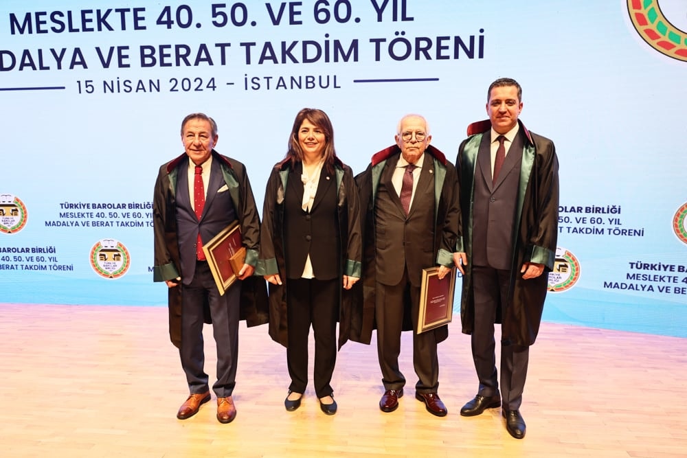 Meslekte 40, 50 ve 60 Yılını Dolduran Meslektaşlarımıza Plaket Verildi - 99