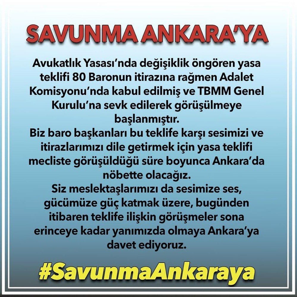 Savunma Ankara'ya
