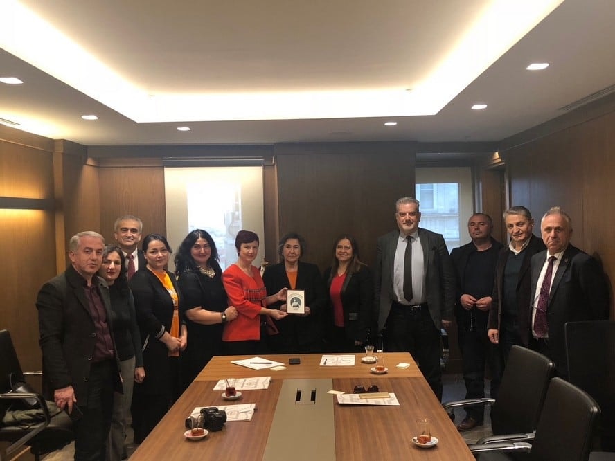 Gürcistan Acara Bölgesi Avukatlar Birliği Temsilcileri Baromuzu Ziyaret Etti - 13