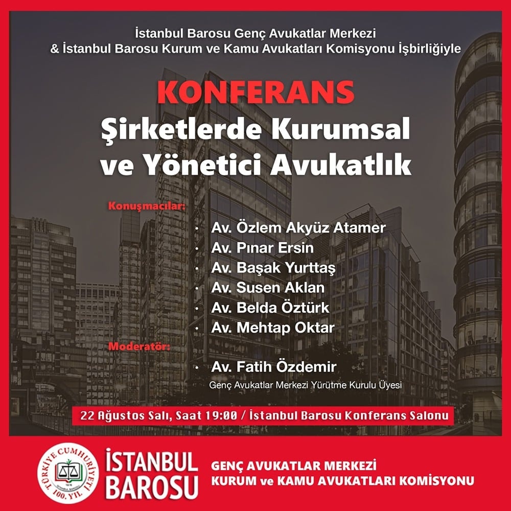 Şirketlerde Kurumsal ve Yönetici Avukatlık Konferansı - 4