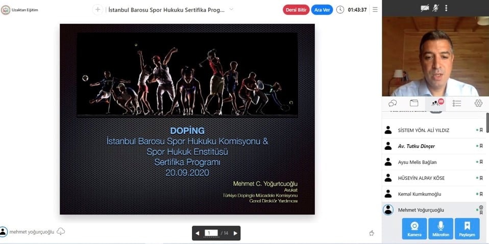 Spor Hukuku Sertifika Programı - 9