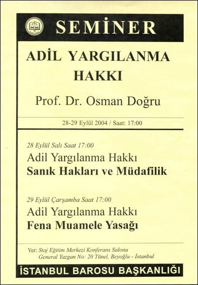 Adil Yargılanma Hakkı