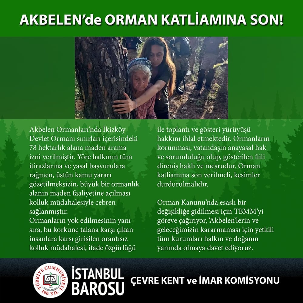 Akbelen'de Orman Katliamına Son!