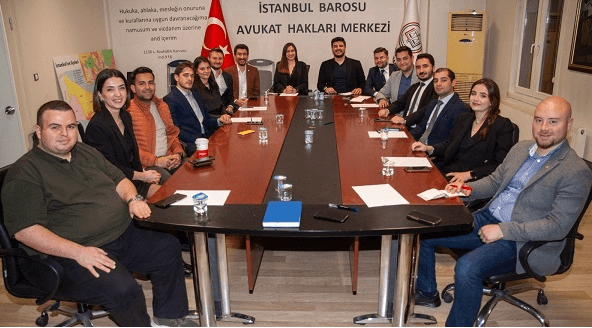 CHP’li Genç Hukukçular Genç Avukatlar Merkezi’ni Ziyaret etti