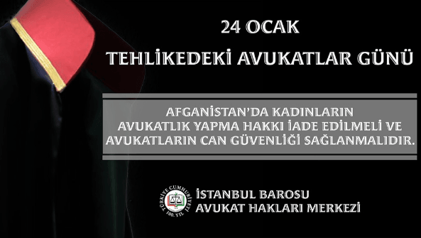 Tehlikedeki Avukatlar Günü 24 Ocak 2023