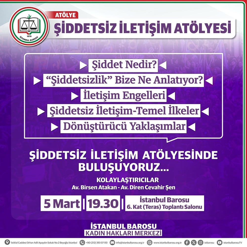 Şiddetsiz İletişim Atölyesi
