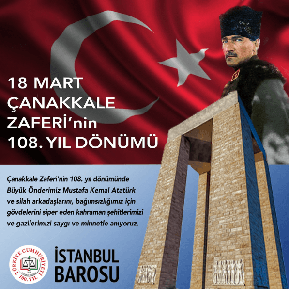 18 Mart Çanakkale Zaferi'nin 108. Yıl Dönümü