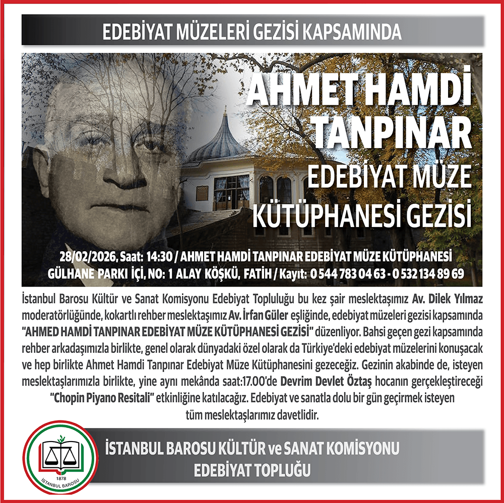 Ahmet Hamdi Tampınar Edebiyat Müze Kütüphane Gezisi