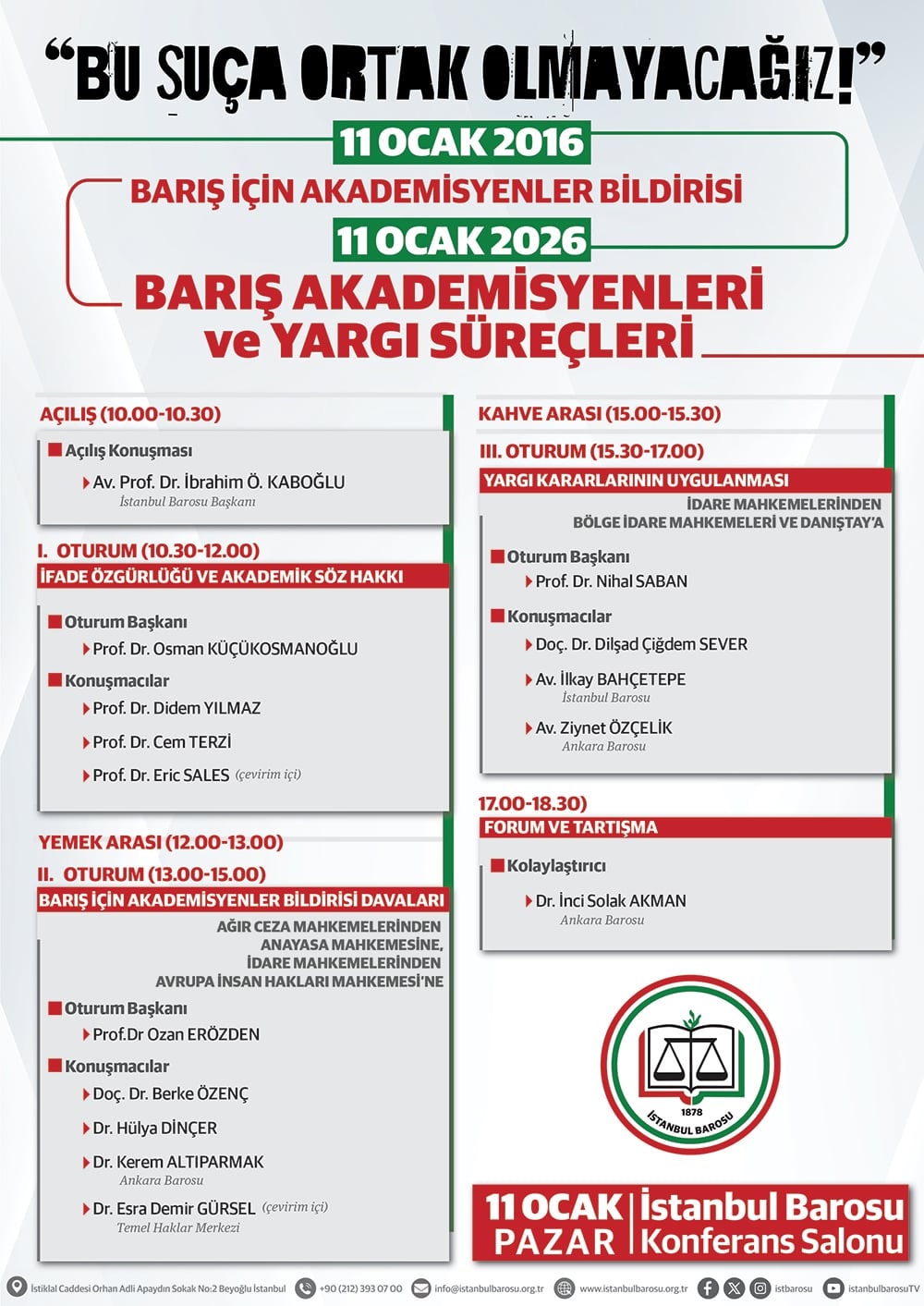 Barış Akademisyenleri ve Yargı Süreçleri