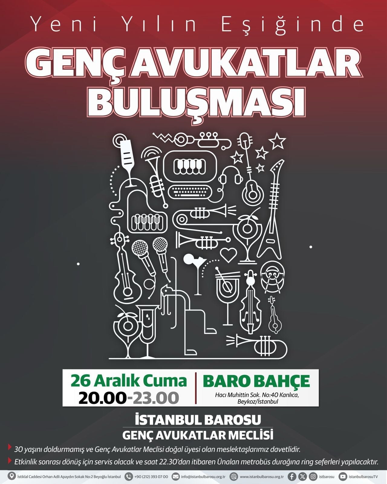 Yeni Yılın Eşiğinde: Genç Avukatlar Buluşması