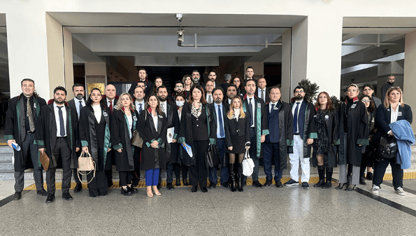 Meslek Şehidimiz Av. Servet Bakırtaş için Bakırköy Adliyesi’ndeydik