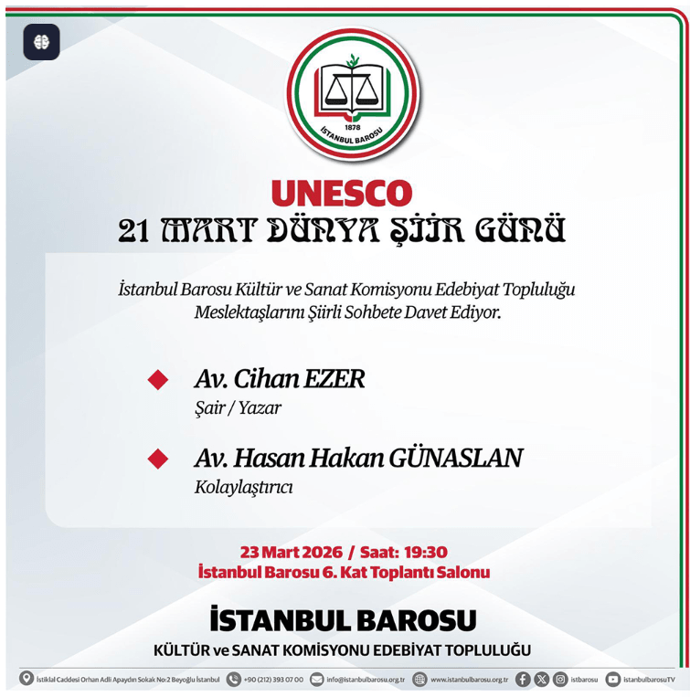 21 Mart Dünya Şiir Günü