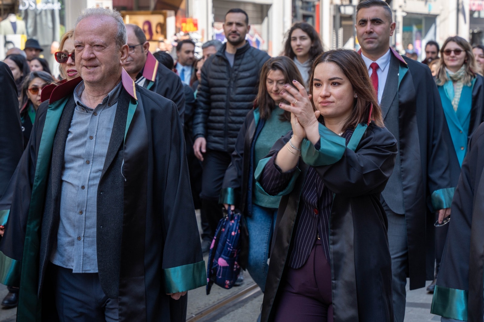 İSTANBUL’DA AVUKATLAR GÜNÜ YÜRÜYÜŞÜ: SAVUNMA SUSMADI, SUSMAYACAK - 11