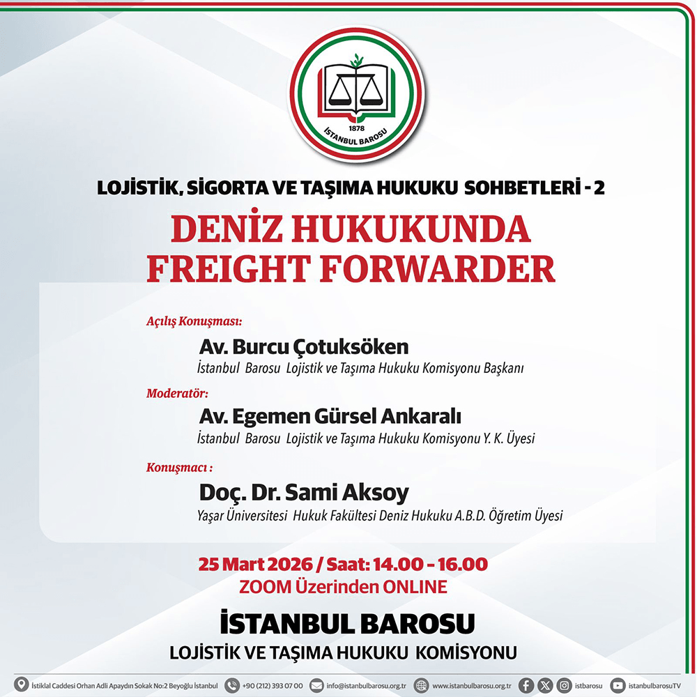 Deniz Hukukunda Freight Forwarder