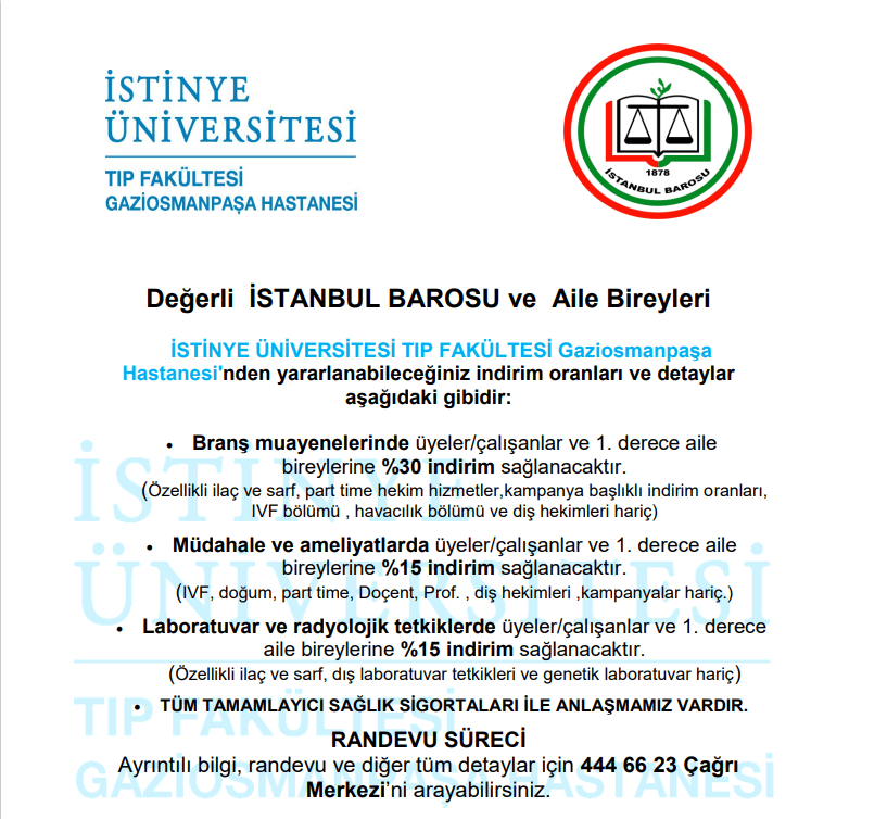 İstinye Üniversitesi Tıp Fakültesi Hastanesi